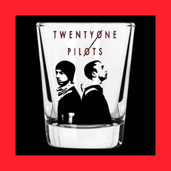 Twenty One Pilots Shot Glass/Gift Box Set OF 4 - Picture 3 of 6